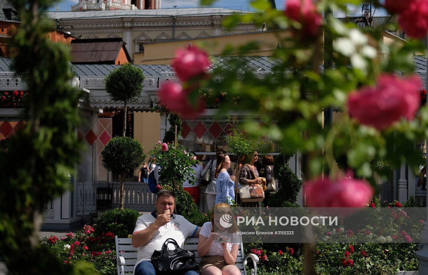 Открытие фестиваля "Московское лето. Цветочный джем"