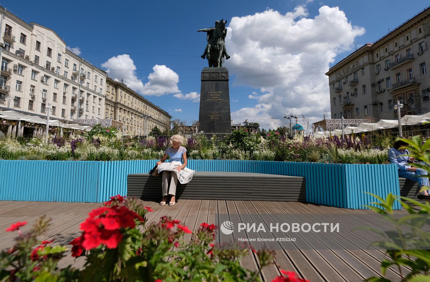 Открытие фестиваля "Московское лето. Цветочный джем"