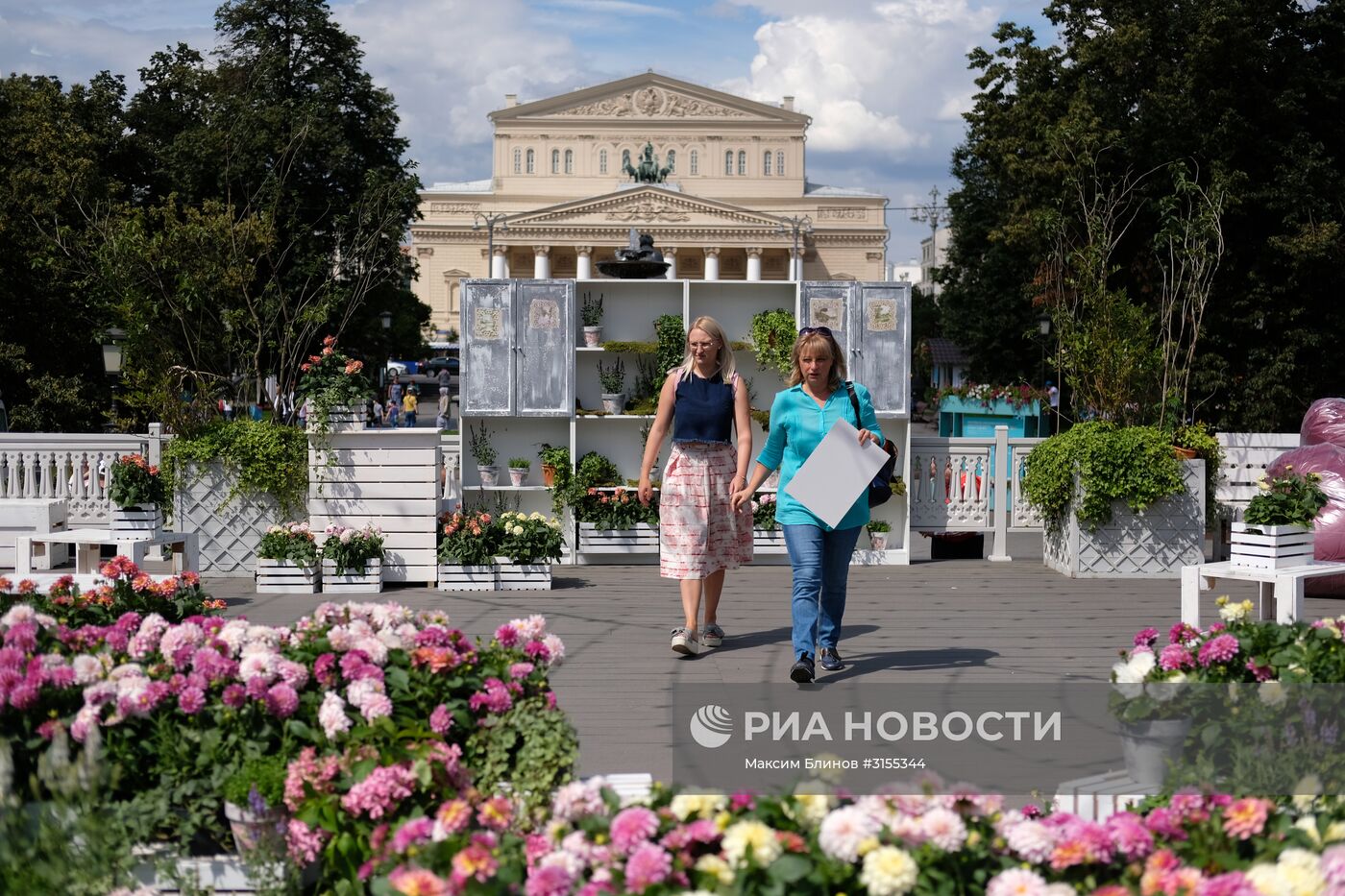 Открытие фестиваля "Московское лето. Цветочный джем"