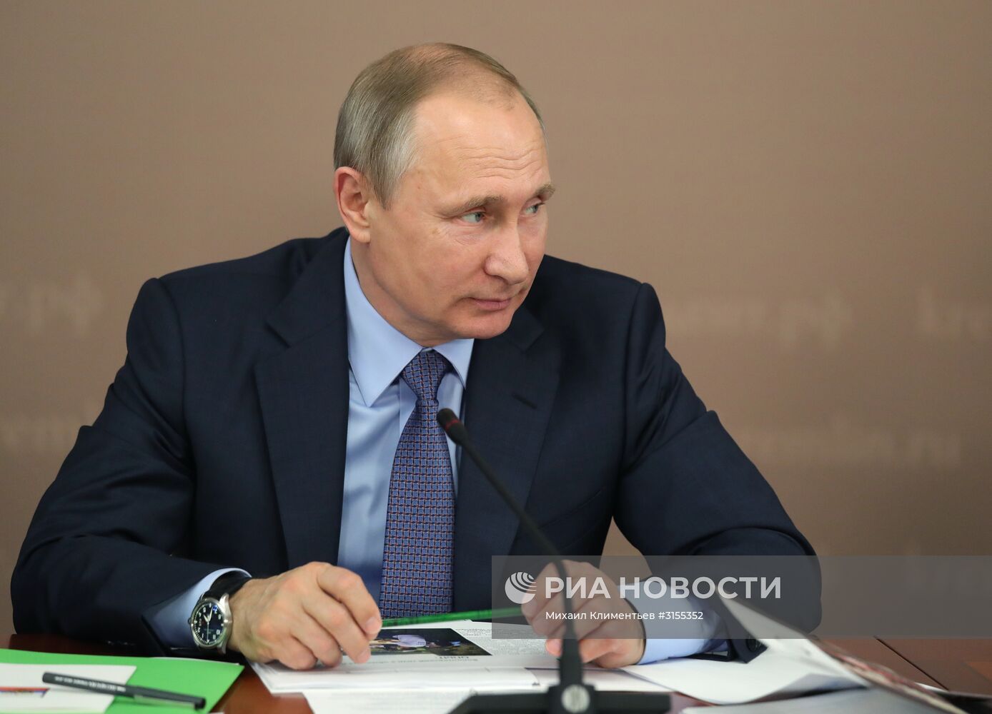 Рабочая поездка президента РФ В. Путина в Йошкар-Олу