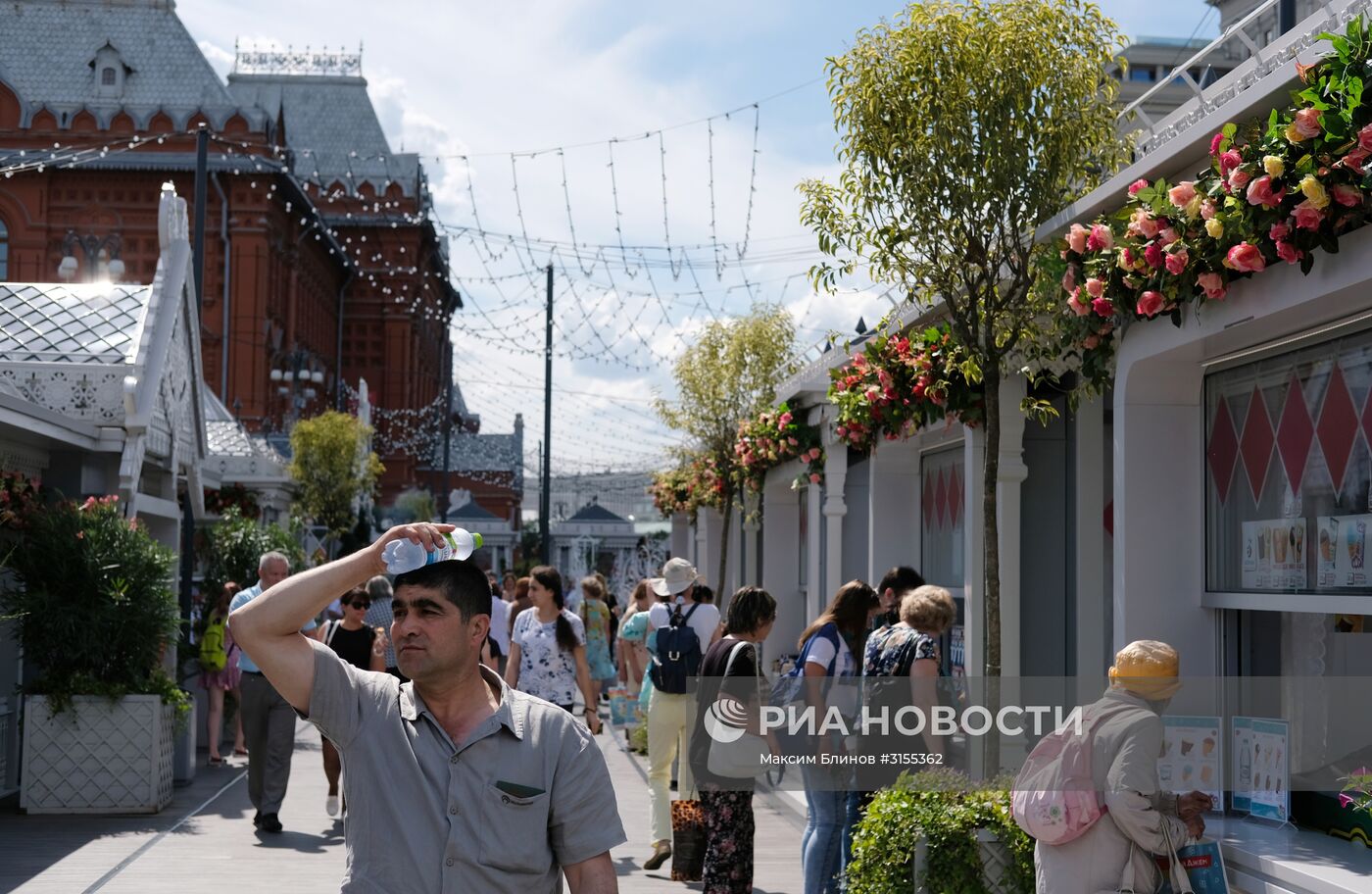 Открытие фестиваля "Московское лето. Цветочный джем"