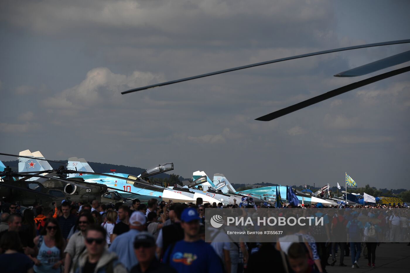 Международный авиационно-космического салон МАКС-2017. День четвертый