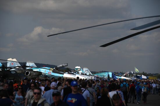 Международный авиационно-космического салон МАКС-2017. День четвертый