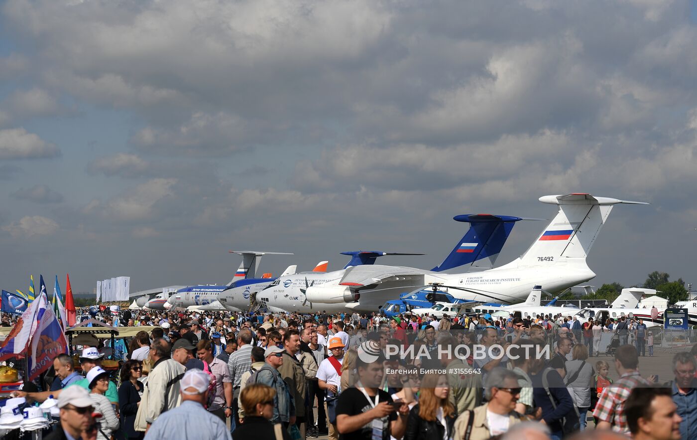 Международный авиационно-космического салон МАКС-2017. День четвертый