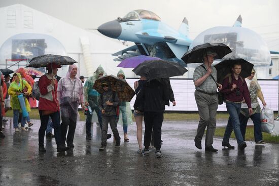 Международный авиационно-космического салон МАКС-2017. День четвертый