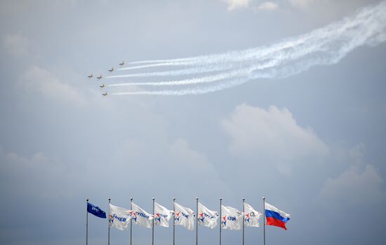 Международный авиационно-космического салон МАКС-2017. День четвертый