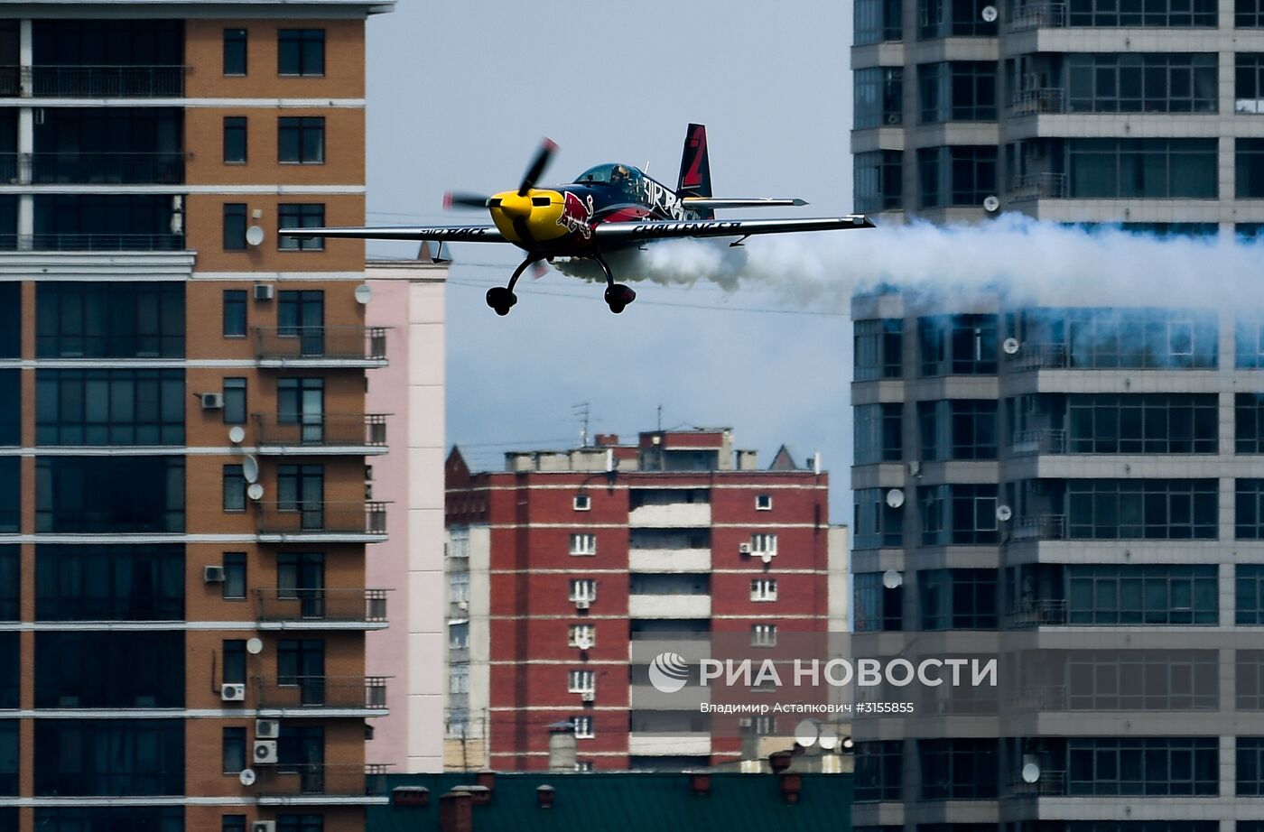 Подготовка к этапу чемпионата мира Red Bull Air Race в Казани