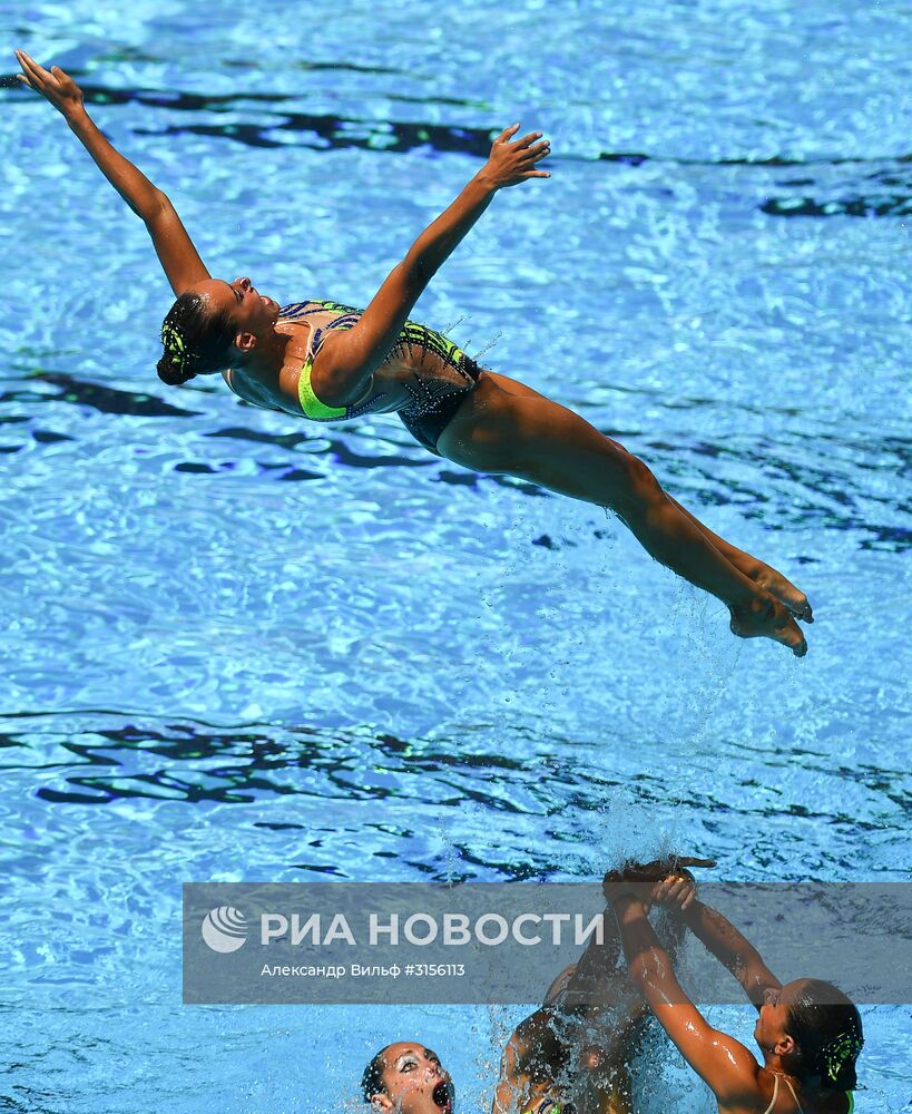 Чемпионат мира FINA 2017. Синхронное плавание. Группы. Произвольная программа. Финал