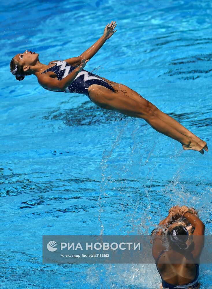 Чемпионат мира FINA 2017. Синхронное плавание. Группы. Произвольная программа. Финал