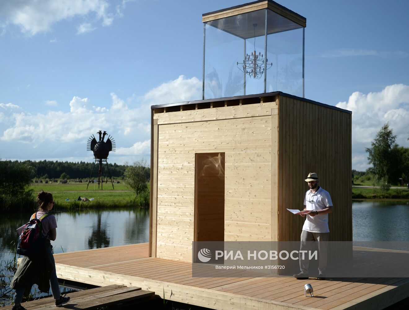 Международный фестиваль ландшафтных объектов в Никола-Ленивце "Архстояние"