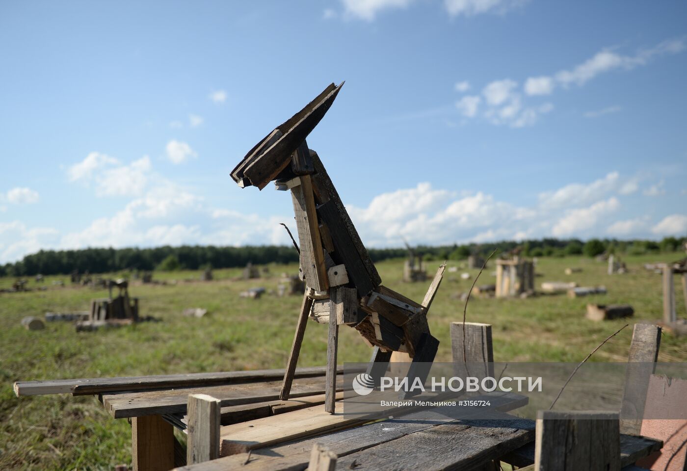 Международный фестиваль ландшафтных объектов в Никола-Ленивце "Архстояние"