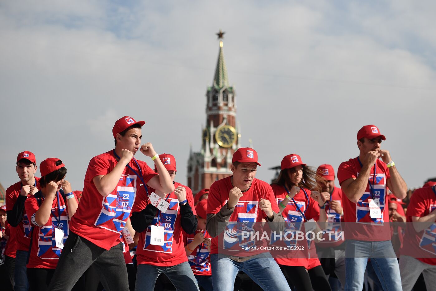 День российского бокса на Красной площади