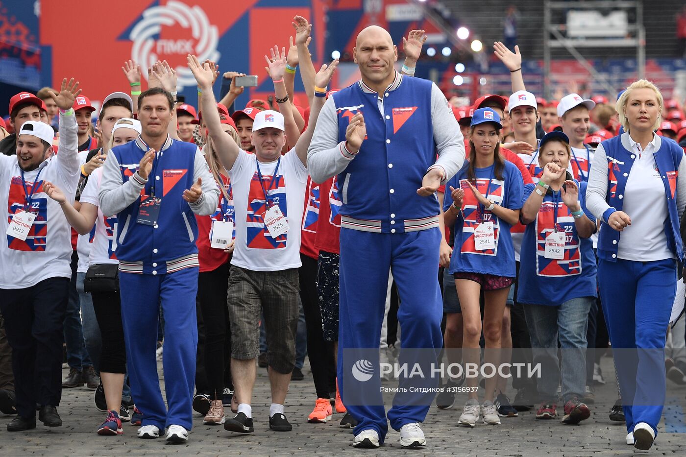 День российского бокса на Красной площади