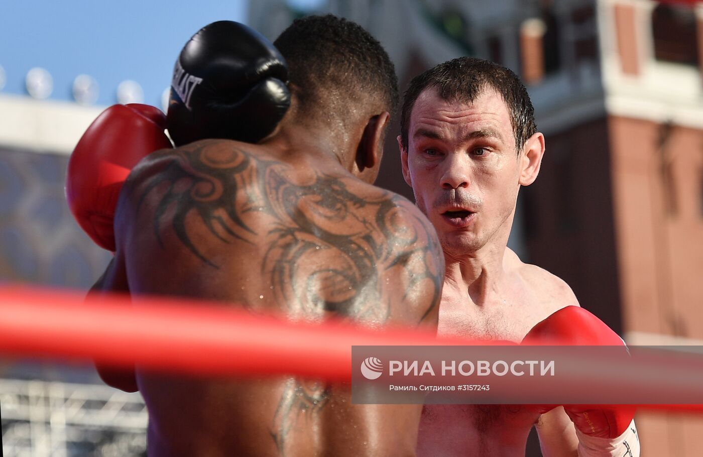 День российского бокса на Красной площади