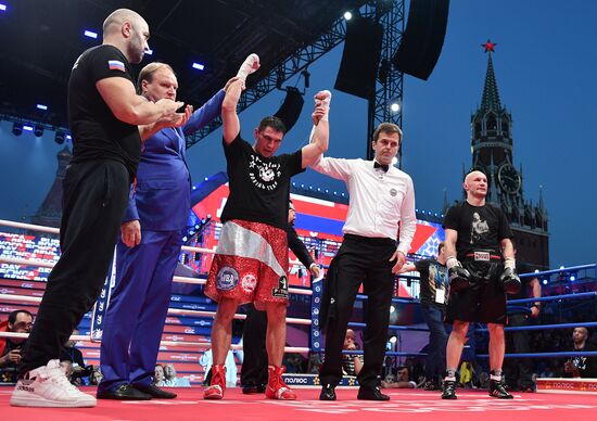 День российского бокса на Красной площади