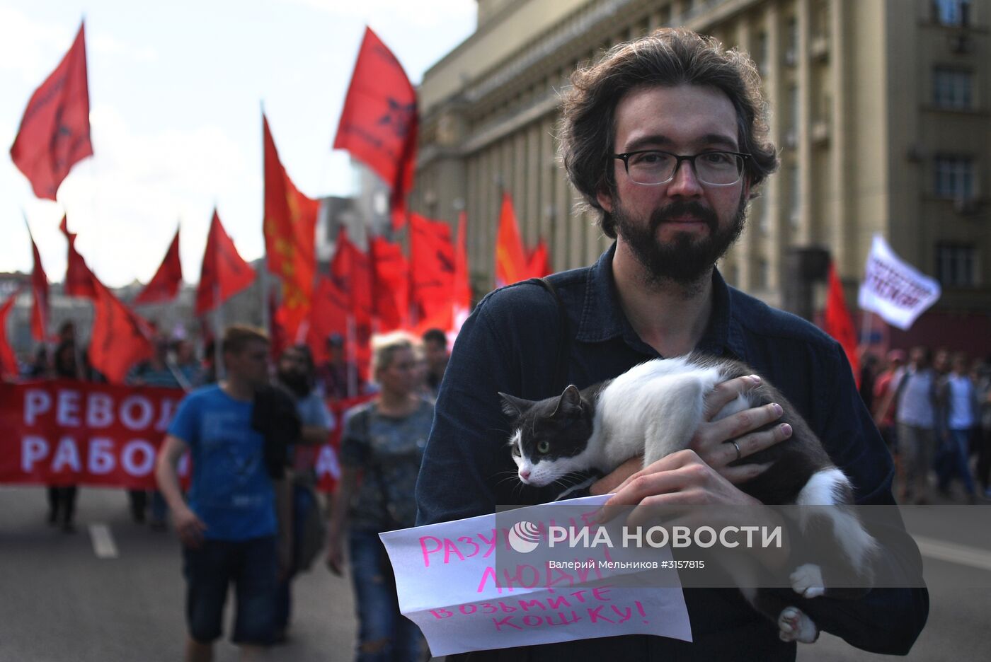 Марш "За свободный интернет" в Москве