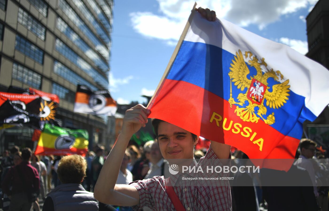 Марш "За свободный интернет" в Москве