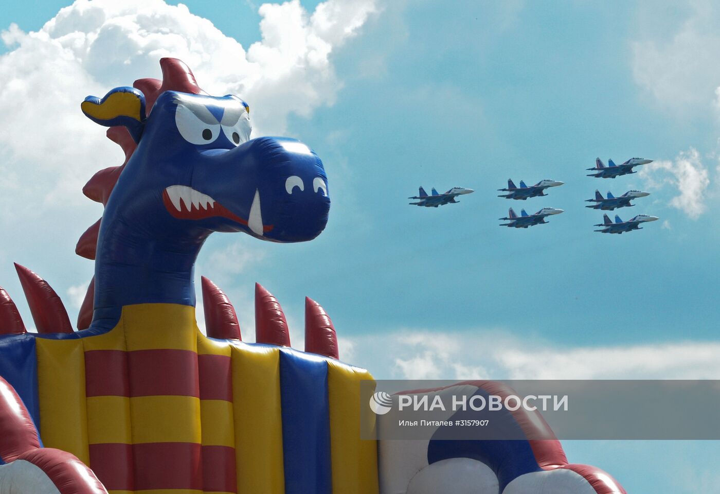 Закрытие Международного авиационно-космического салона МАКС-2017