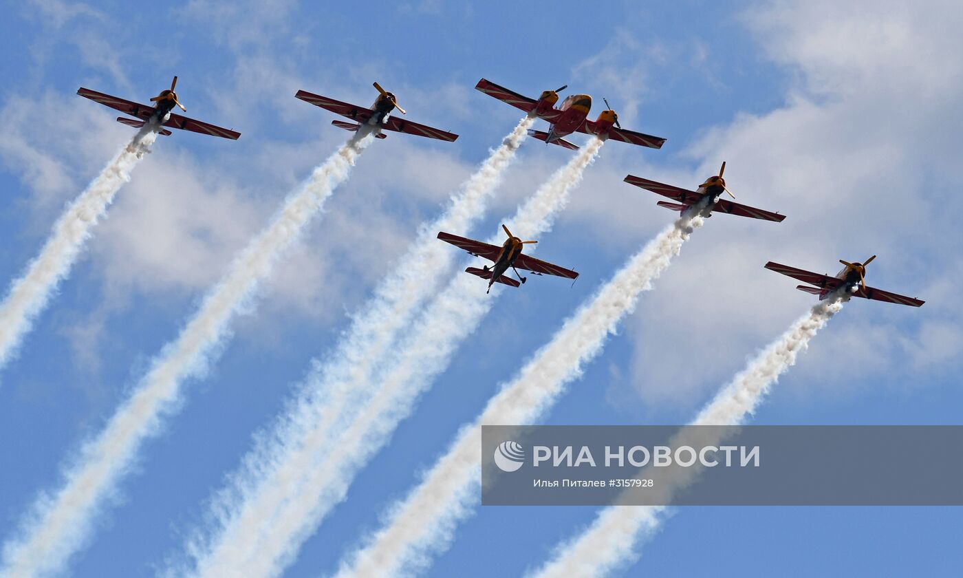 Закрытие Международного авиационно-космического салона МАКС-2017