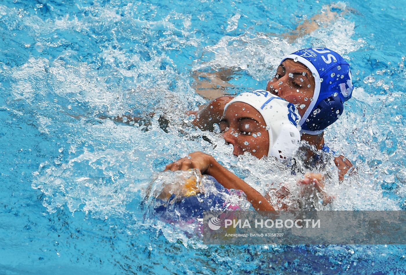 Чемпионат мира FINA 2017. Водное поло. Женщины. Матч Италия – Россия