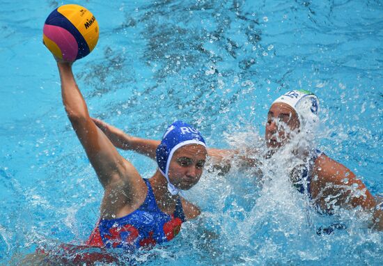 Чемпионат мира FINA 2017. Водное поло. Женщины. Матч Италия – Россия