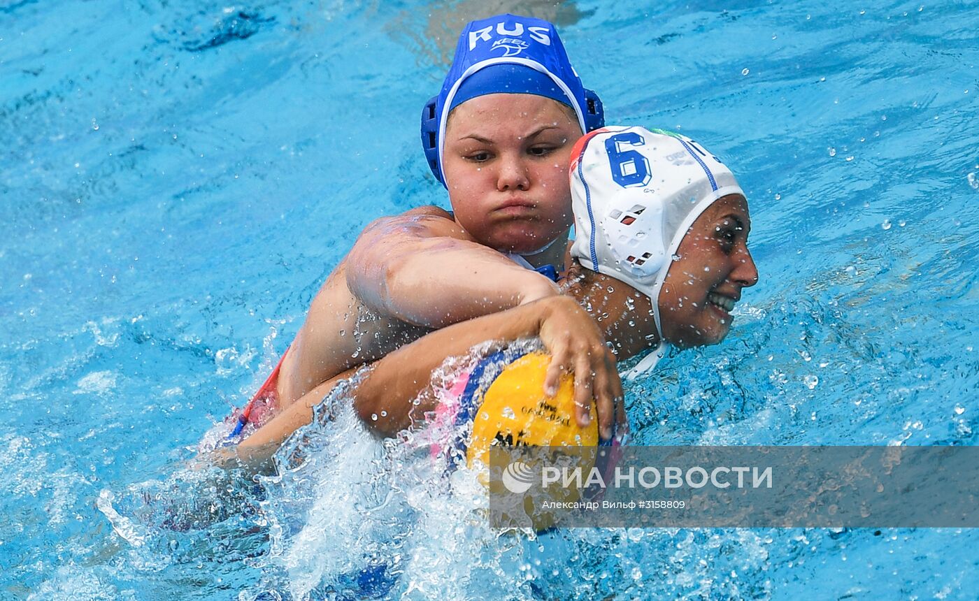 Чемпионат мира FINA 2017. Водное поло. Женщины. Матч Италия – Россия