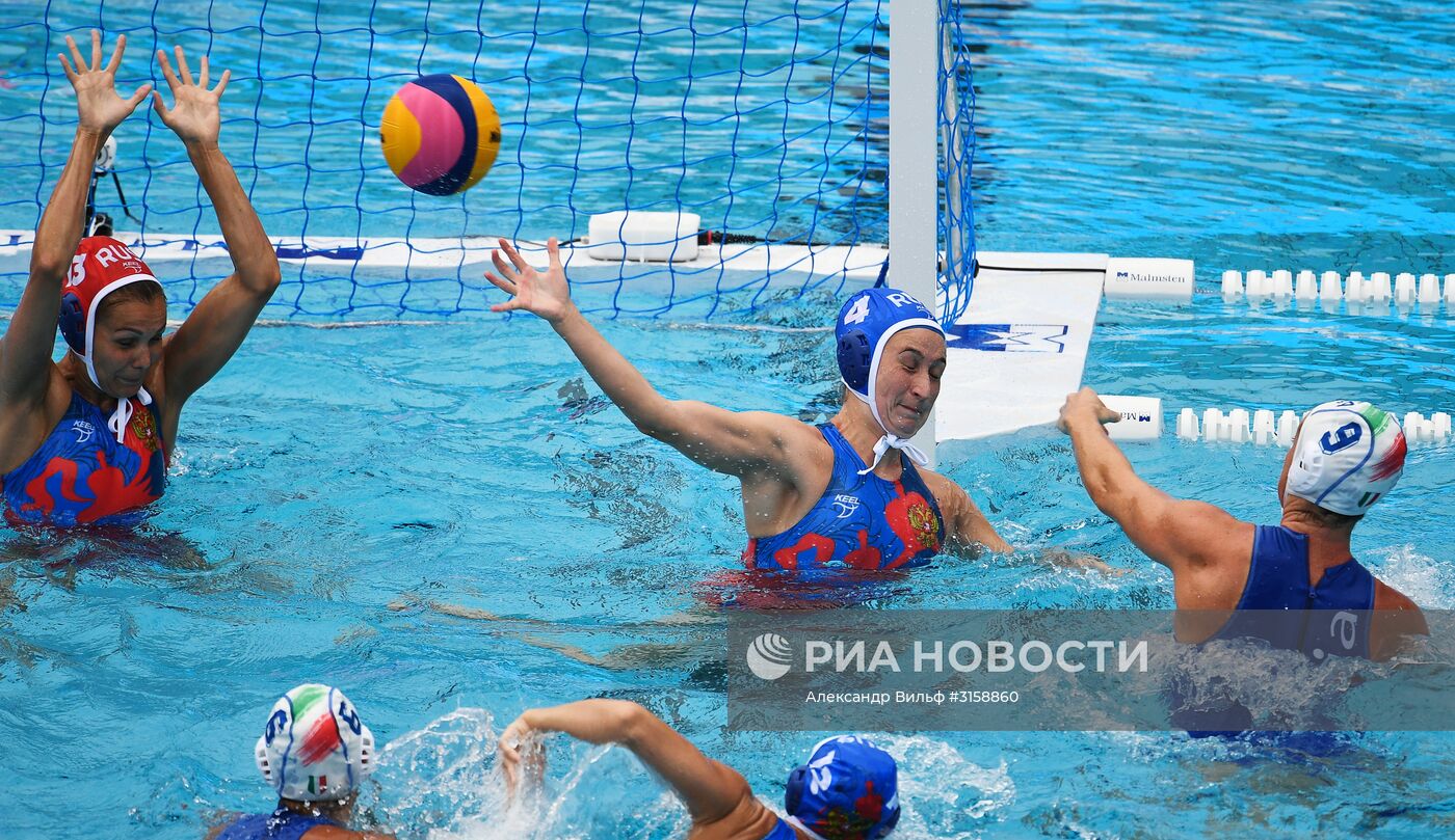 Чемпионат мира FINA 2017. Водное поло. Женщины. Матч Италия – Россия