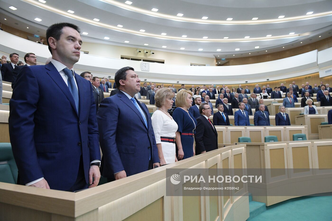 Последнее заседание Совета Федерации РФ весенней сессии