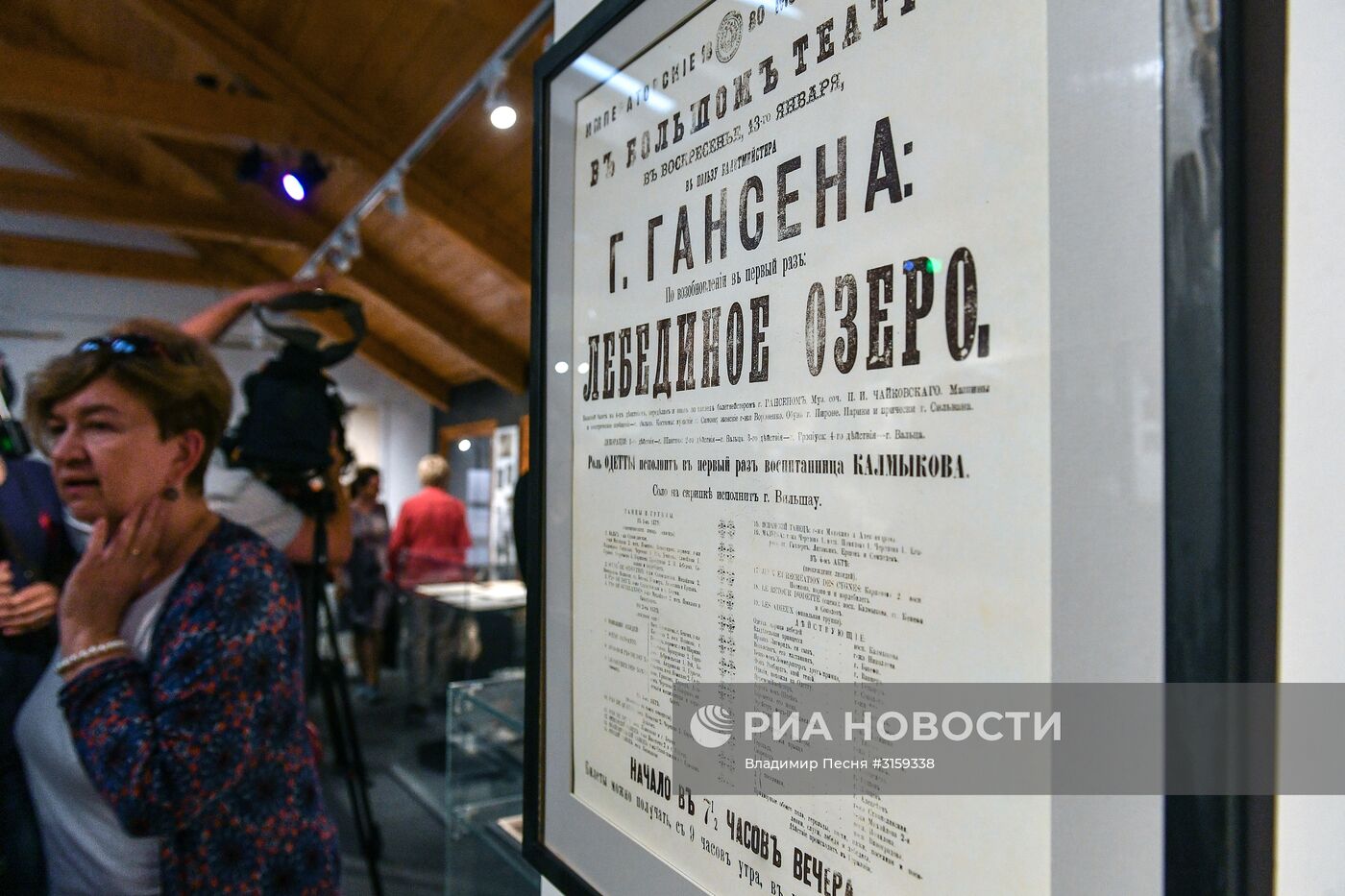 Открытие выставки "Лебединое озеро"