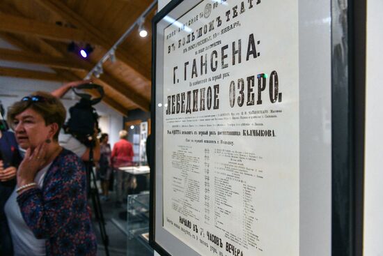 Открытие выставки "Лебединое озеро"