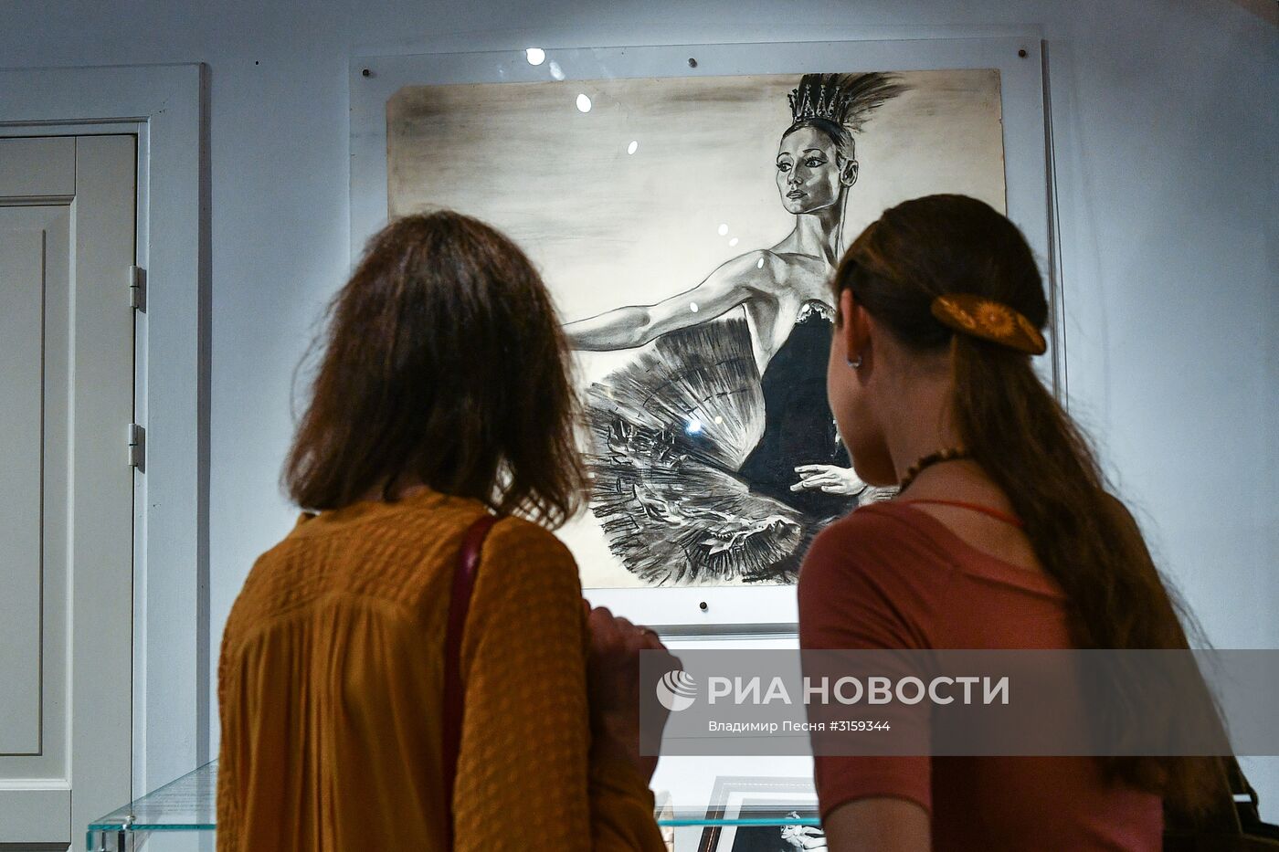 Открытие выставки "Лебединое озеро"