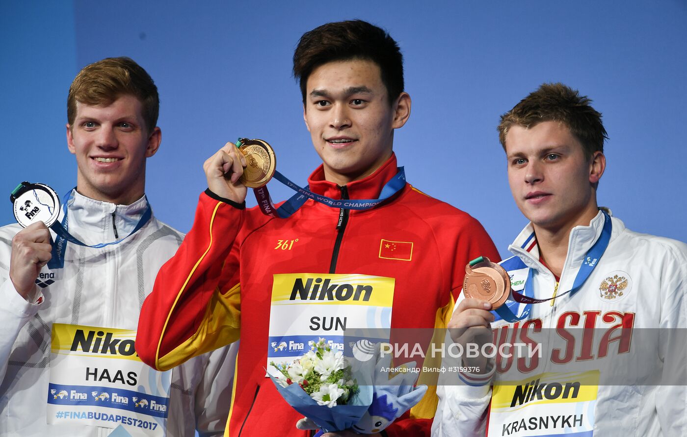 Чемпионат мира FINA 2017. Плавание. Третий день