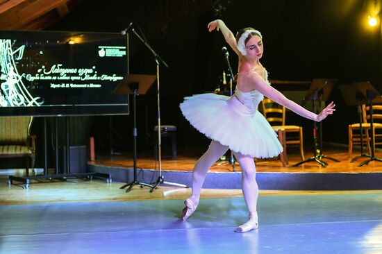 Открытие выставки "Лебединое озеро"