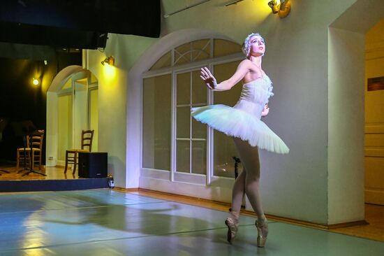 Открытие выставки "Лебединое озеро"