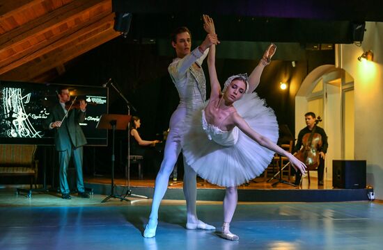 Открытие выставки "Лебединое озеро"