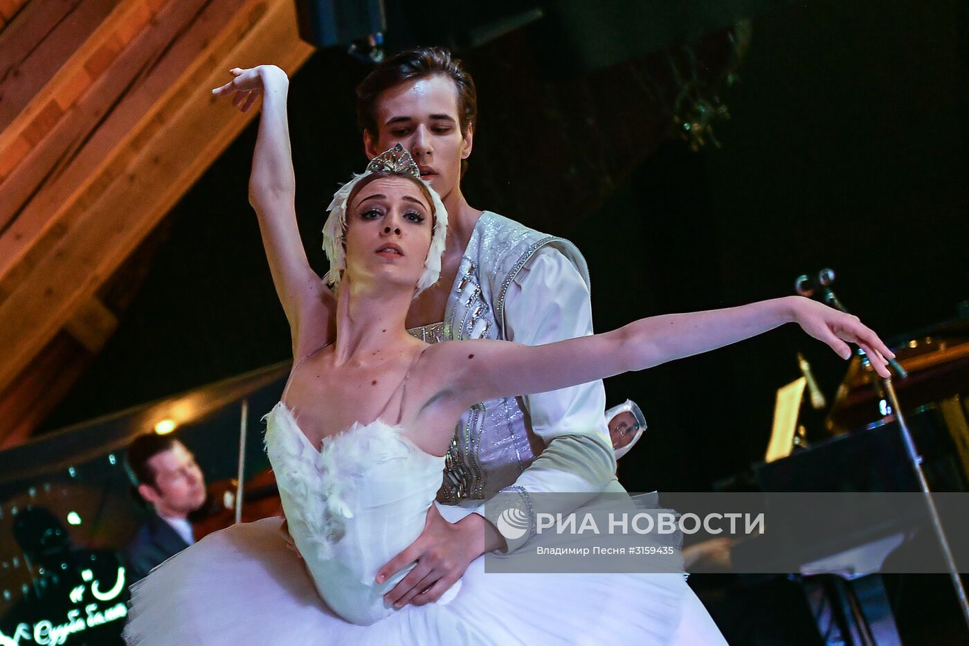 Открытие выставки "Лебединое озеро"