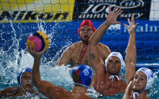 Чемпионат мира FINA 2017. Водное поло. Мужчины. Матч Венгрия – Россия (1/4 финала)