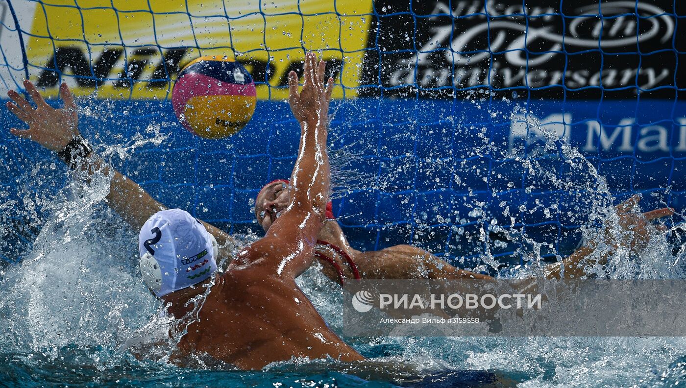 Чемпионат мира FINA 2017. Водное поло. Мужчины. Матч Венгрия – Россия (1/4 финала)