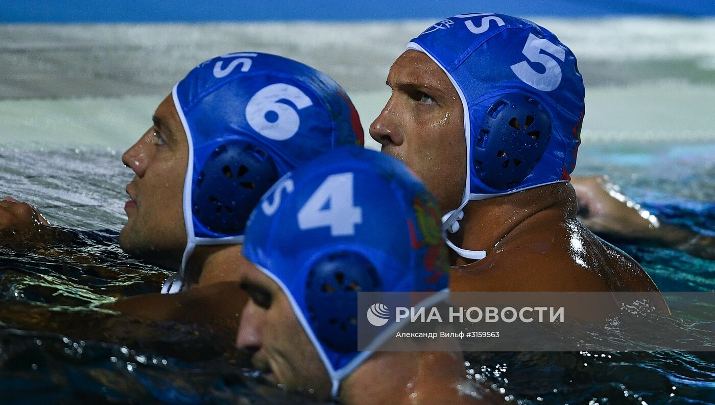 Чемпионат мира FINA 2017. Водное поло. Мужчины. Матч Венгрия – Россия (1/4 финала)