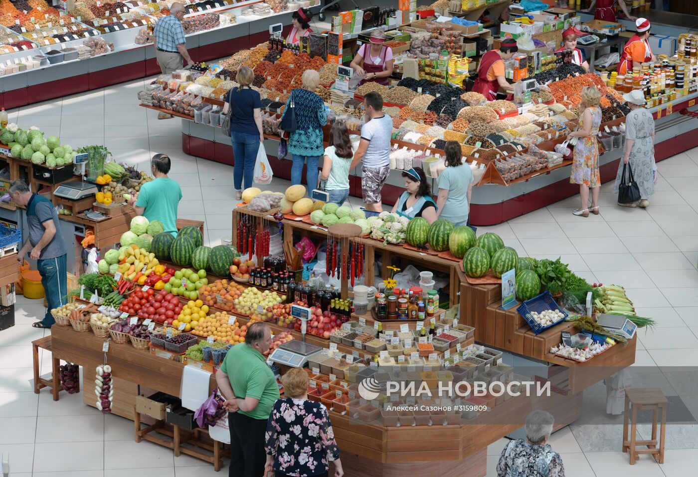 Центральный рынок в Воронеже