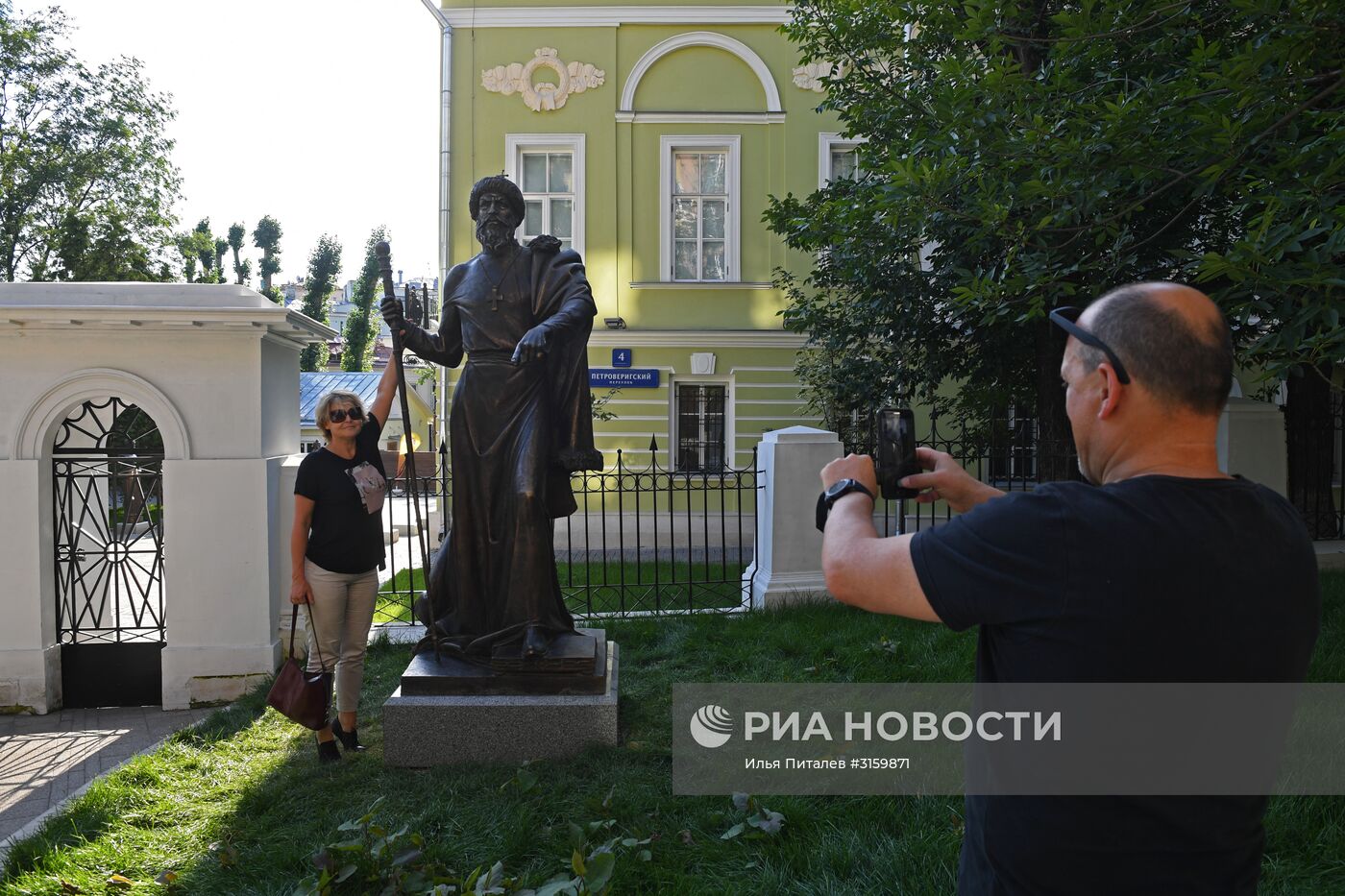 Памятник Великому князю Московскому и всея Руси Ивану IV установлен на "Аллее правителей"