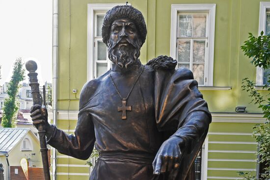 Памятник Великому князю Московскому и всея Руси Ивану IV установлен на "Аллее правителей"
