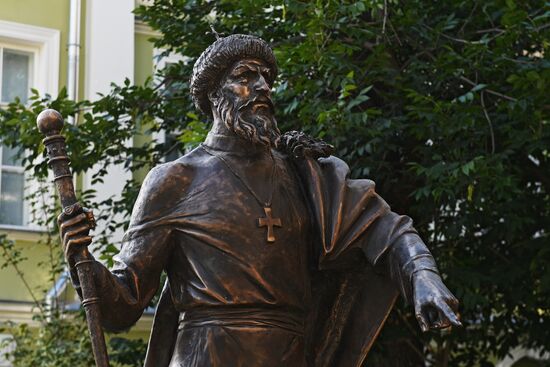 Памятник Великому князю Московскому и всея Руси Ивану IV установлен на "Аллее правителей"