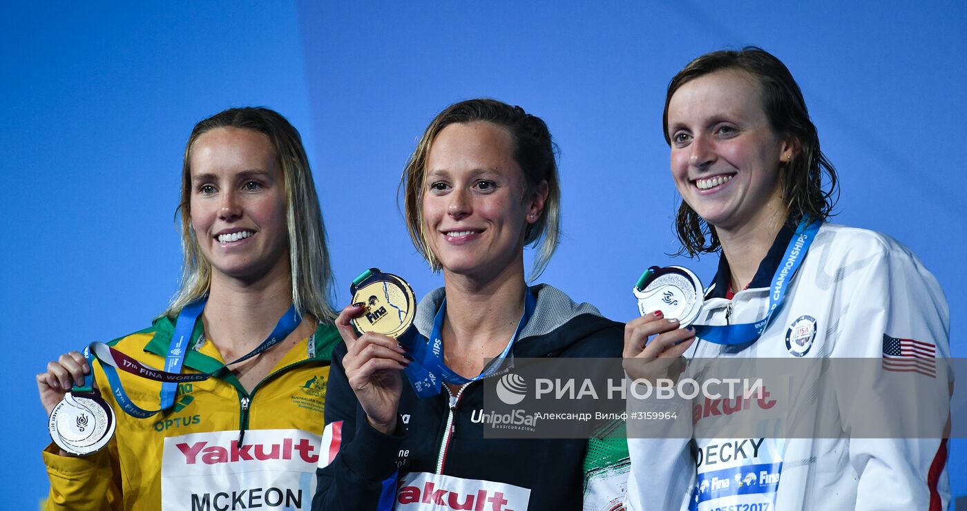 Чемпионат мира FINA 2017. Плавание. Четвертый день