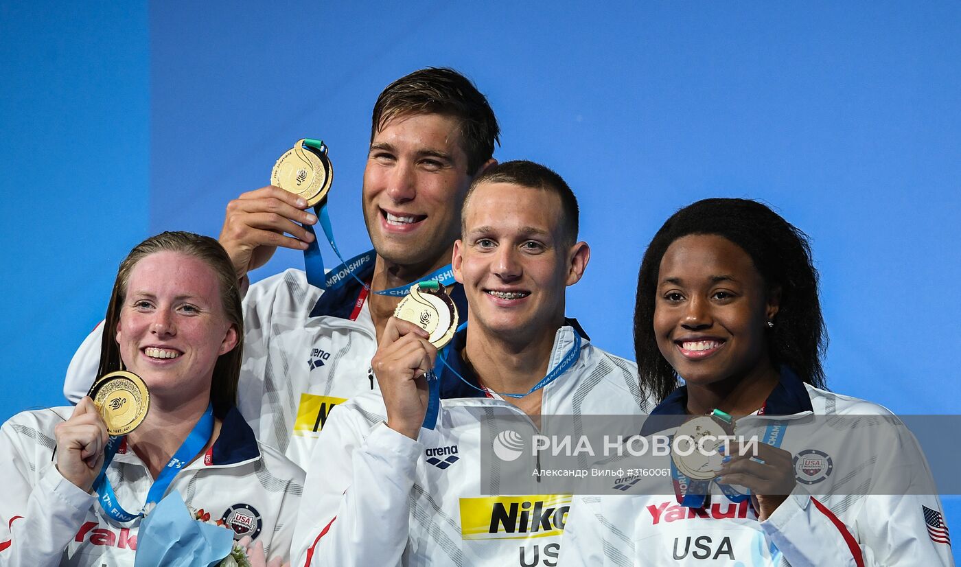 Чемпионат мира FINA 2017. Плавание. Четвертый день