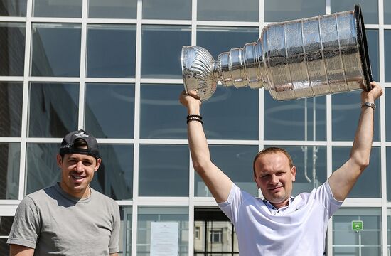 Презентация Кубка Стэнли в Москве