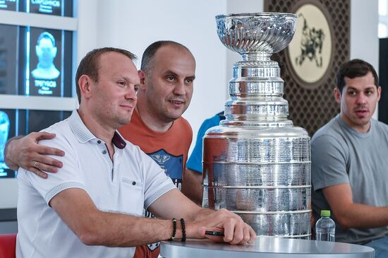 Презентация Кубка Стэнли в Москве