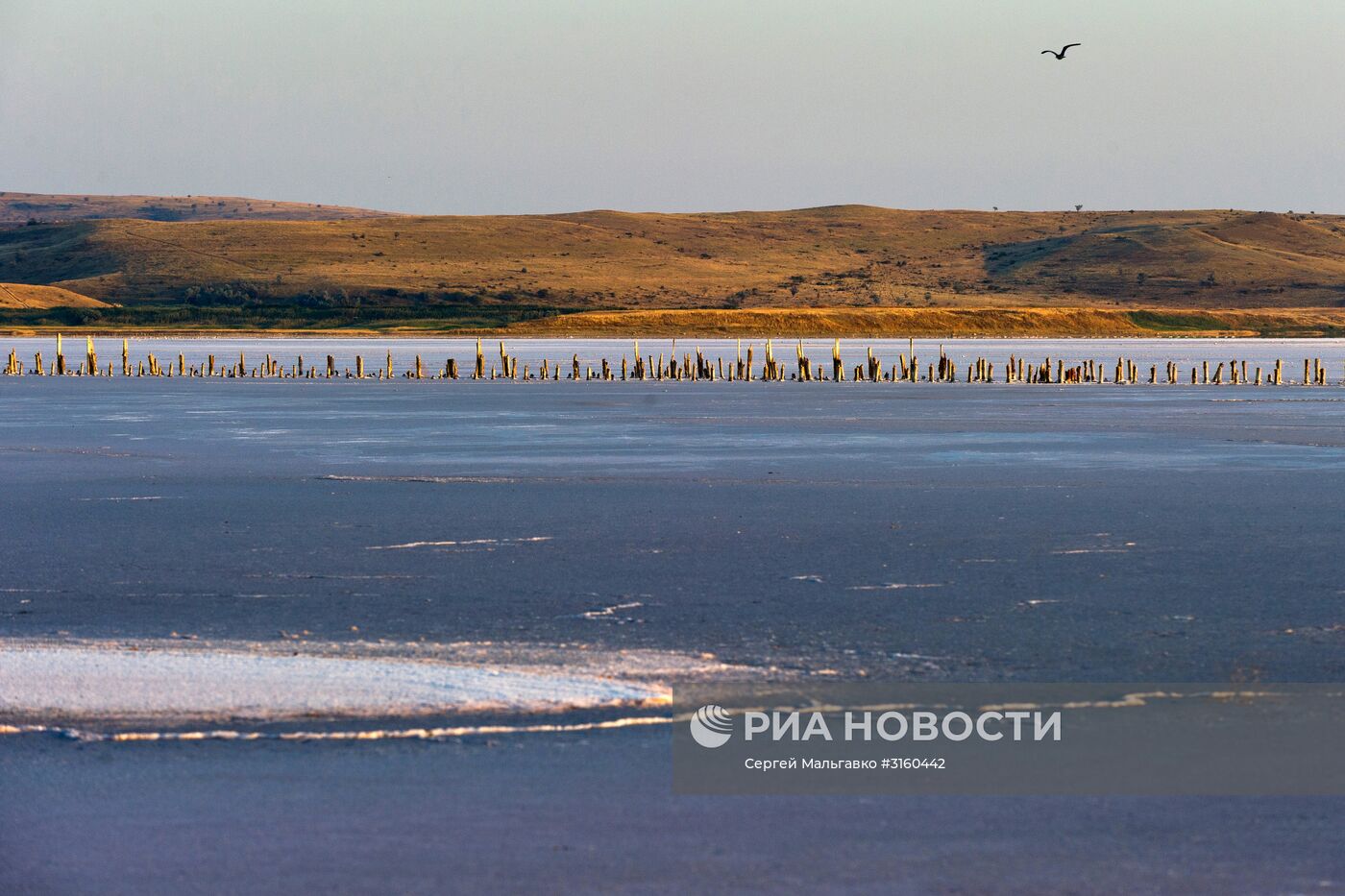 Чокракское озеро в Крыму