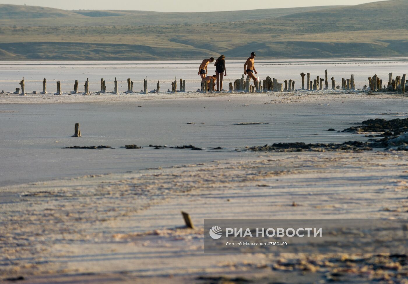 Чокракское озеро в Крыму