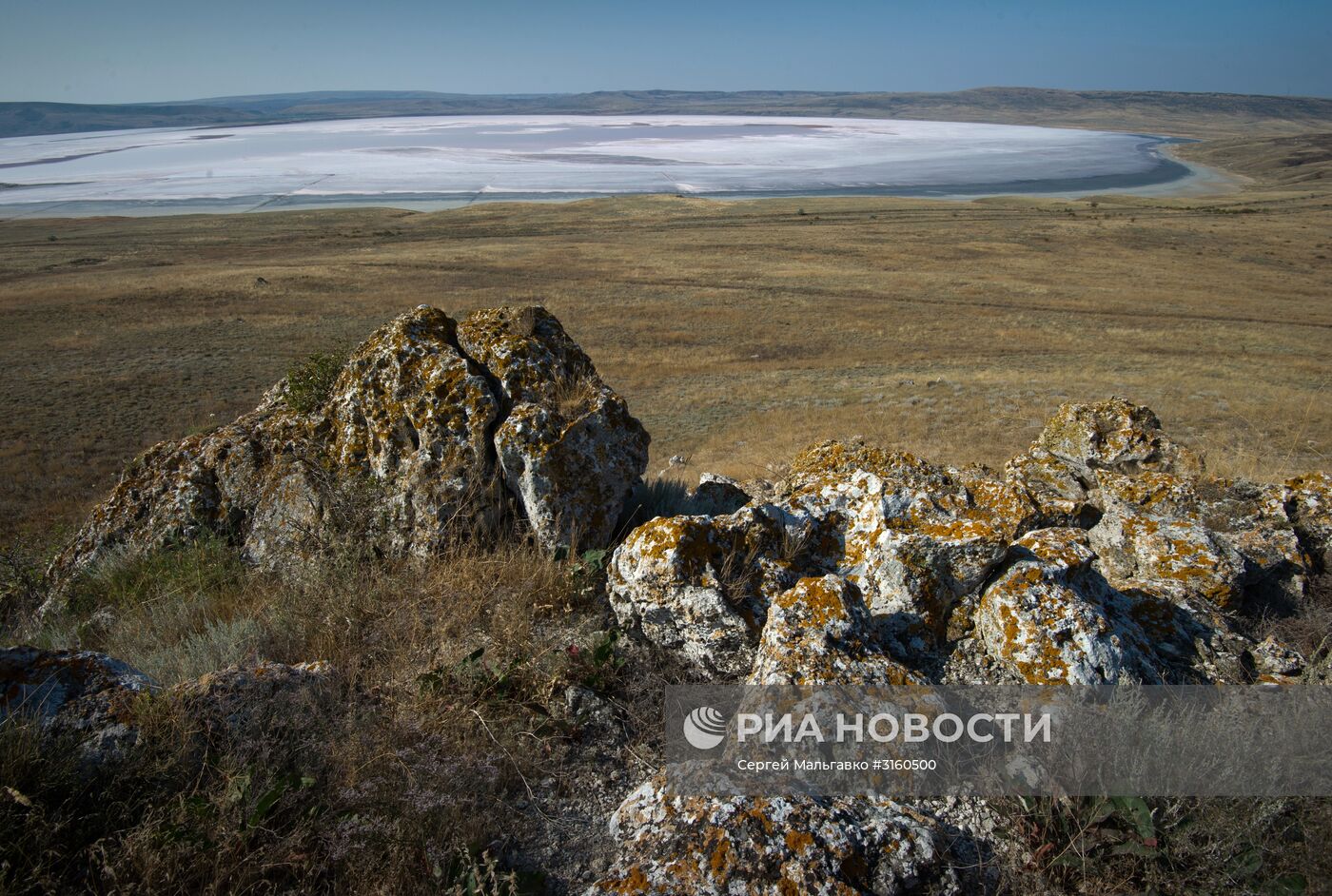 Чокракское озеро в Крыму